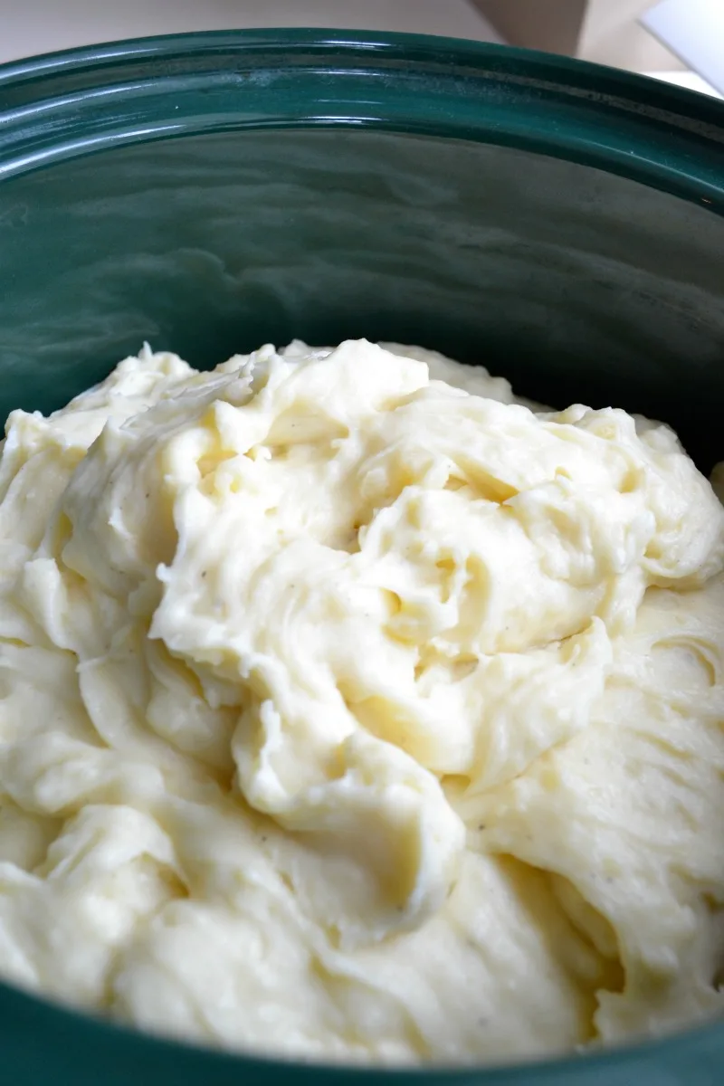 Make ahead mashed potatoes