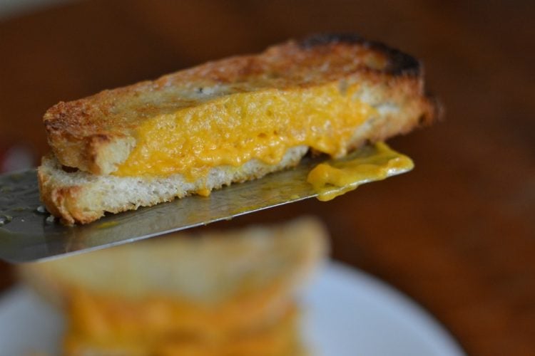 Oven Baked Grilled Cheese Sticks Good in the Simple