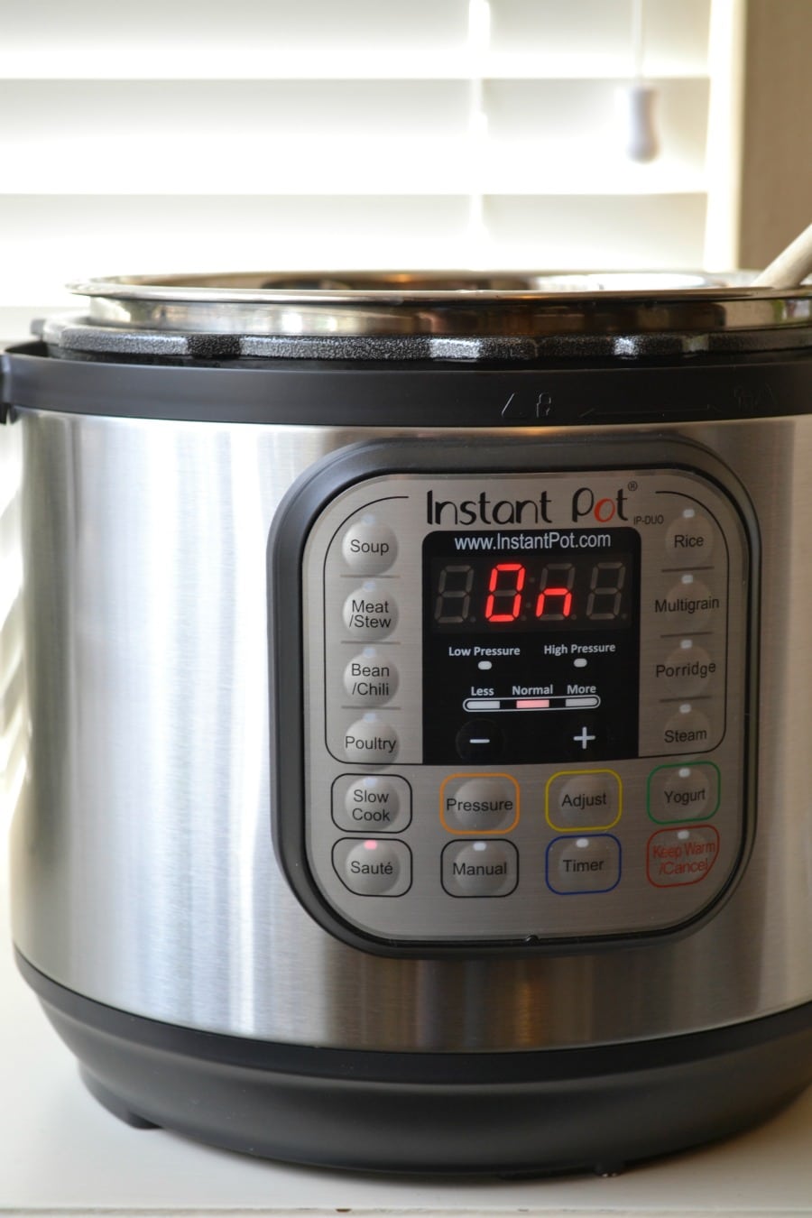 Instant pot duo less normal more hot sale