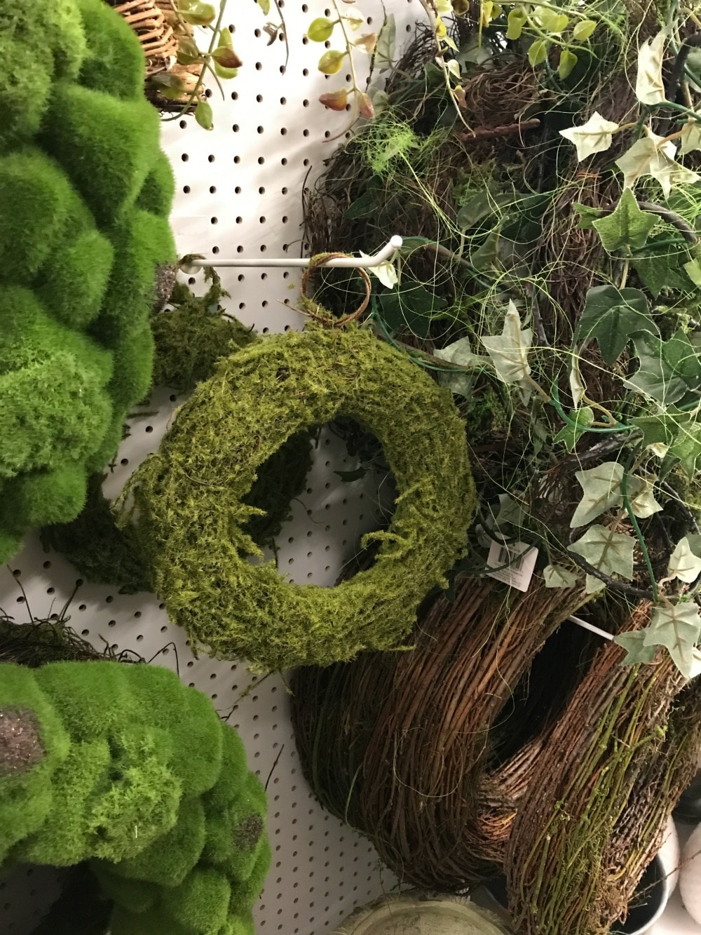 small moss wreath