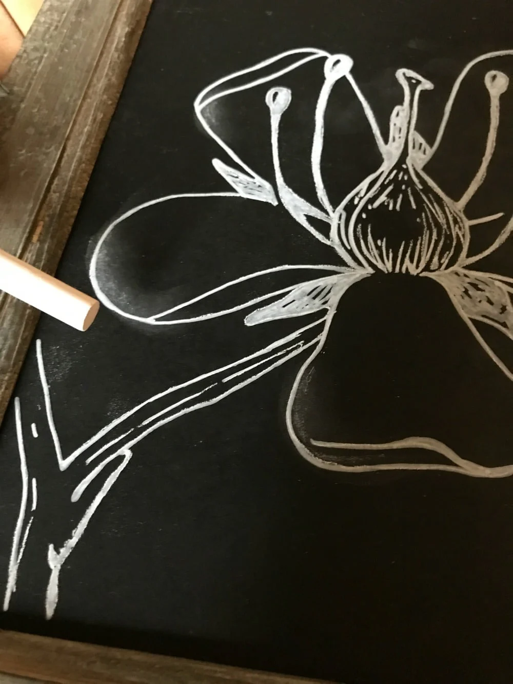 How to Draw on a Chalkboard Like a Pro - Domestically Creative