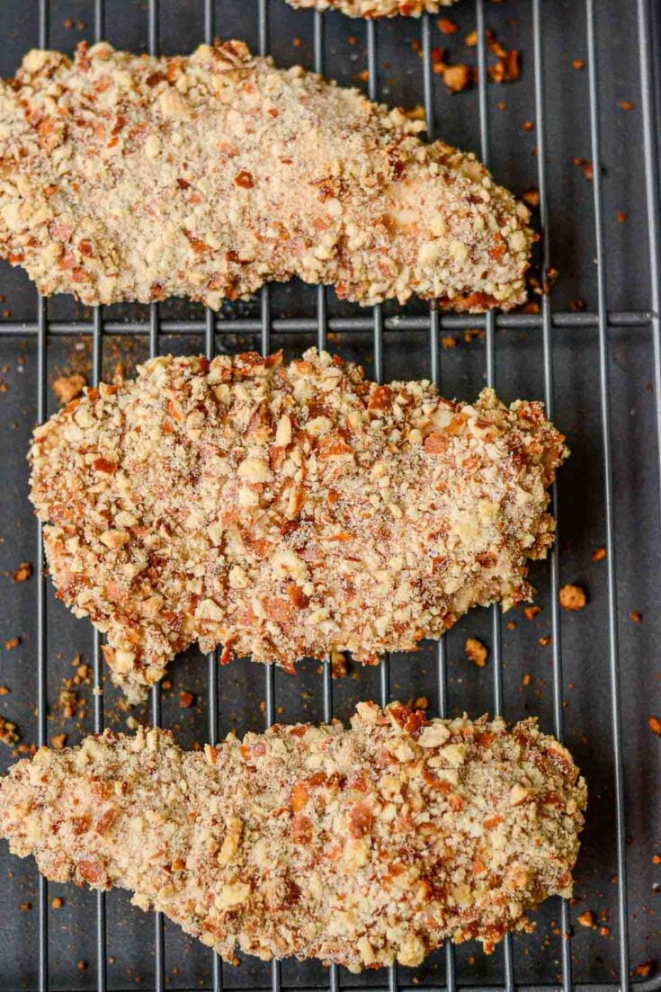 Pretzel Crusted Chicken Good in the Simple