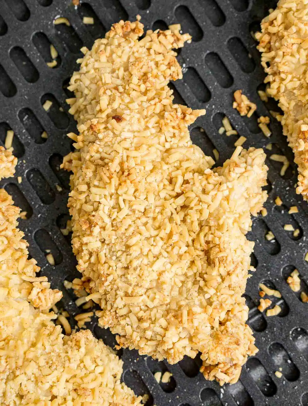 Air fried ramen chicken